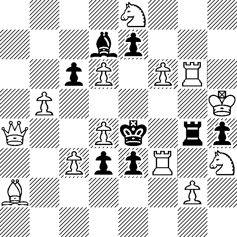 4N3/3bp3/2pP1PR1/1P5K/Q2Pk1rp/2PppR1N/B5P1/8