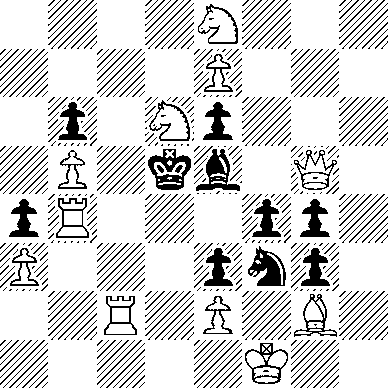 4N3/4P3/1p1Np3/1P1kb1Q1/pR3pp1/P3pnp1/2R1P1B1/5K2