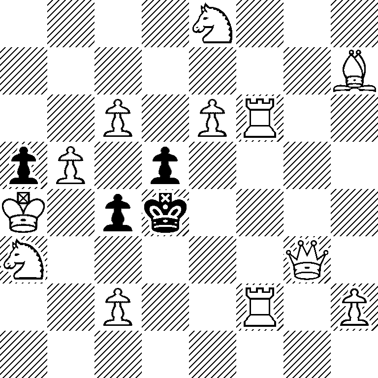 4N3/7B/2P1PR2/pP1p4/K1pk4/N5Q1/2P2R1P/8