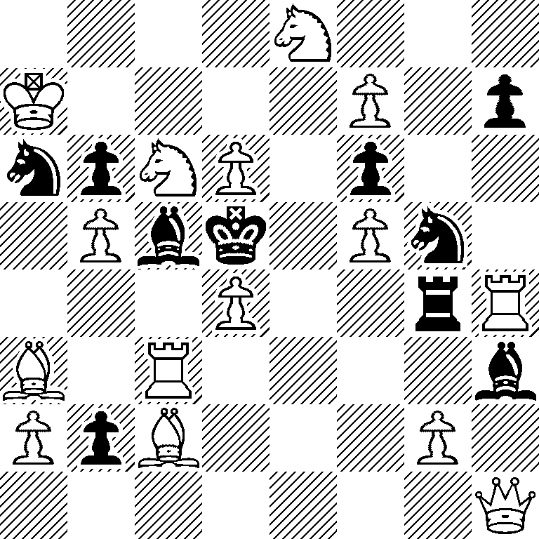 4N3/K4P1p/npNP1p2/1Pbk1Pn1/3P2rR/B1R4b/PpB3P1/7Q