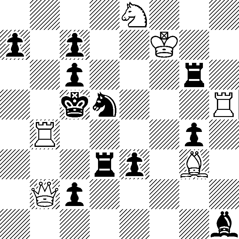 4N3/p1p2K2/2p3r1/2kn3R/1R4p1/3rp1B1/1Qp5/7b