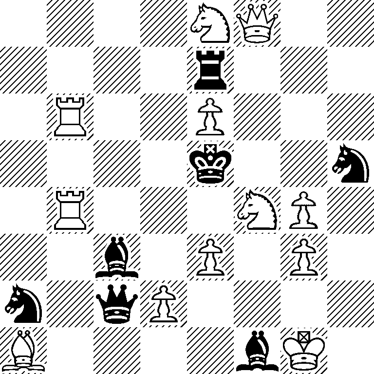 4NQ2/4r3/1R2P3/4k2n/1R3NP1/2b1P1P1/n1qP4/B4bK1