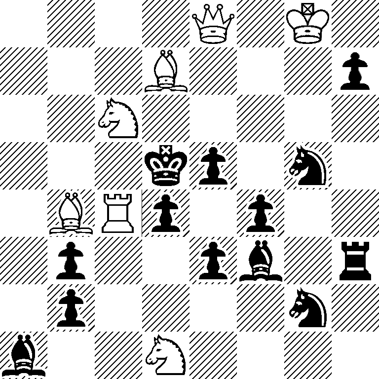 4Q1K1/3B3p/2N5/3kp1n1/1BRp1p2/1p2pb1r/1p4n1/b2N4