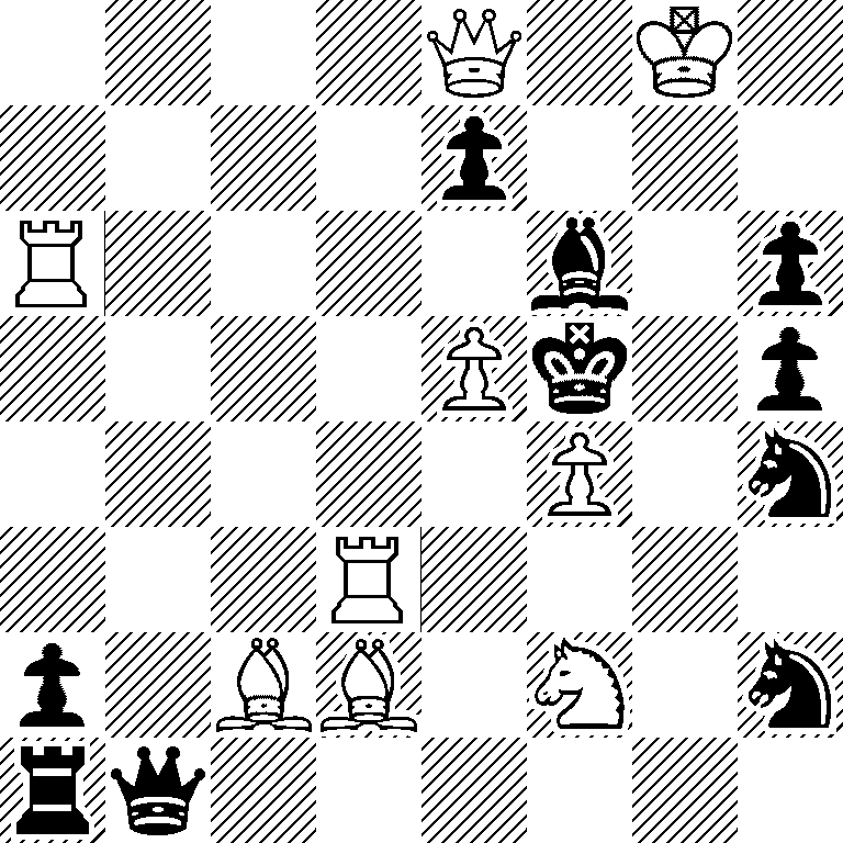 4Q1K1/4p3/R4b1p/4Pk1p/5P1n/3R4/p1BB1N1n/rq6