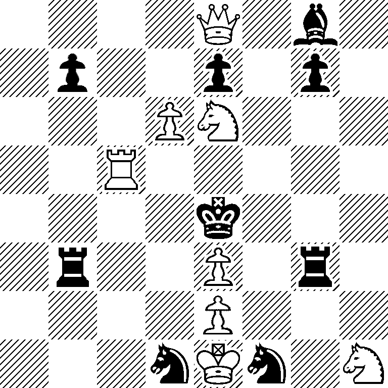 4Q1b1/1p2p1p1/3PN3/2R5/4k3/1r2P1r1/4P3/3nKn1N