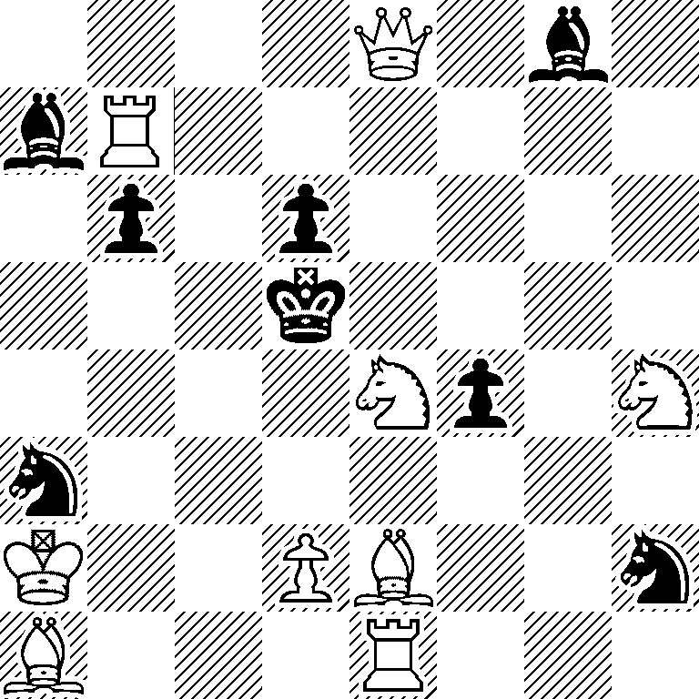 4Q1b1/bR6/1p1p4/3k4/4Np1N/n7/K2PB2n/B3R3