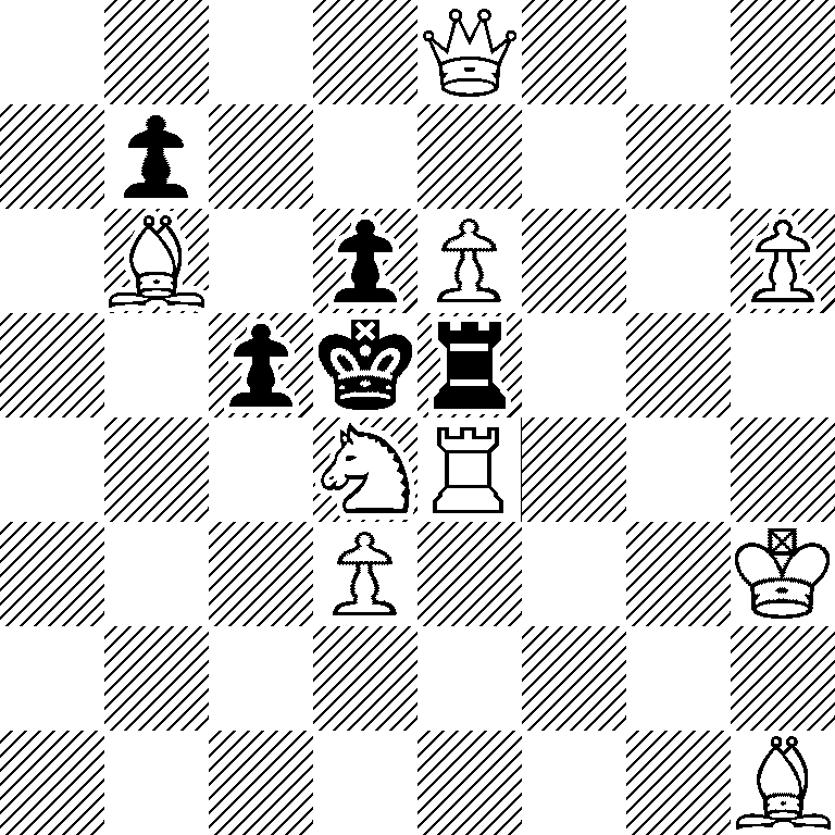 4Q3/1p6/1B1pP2P/2pkr3/3NR3/3P3K/8/7B