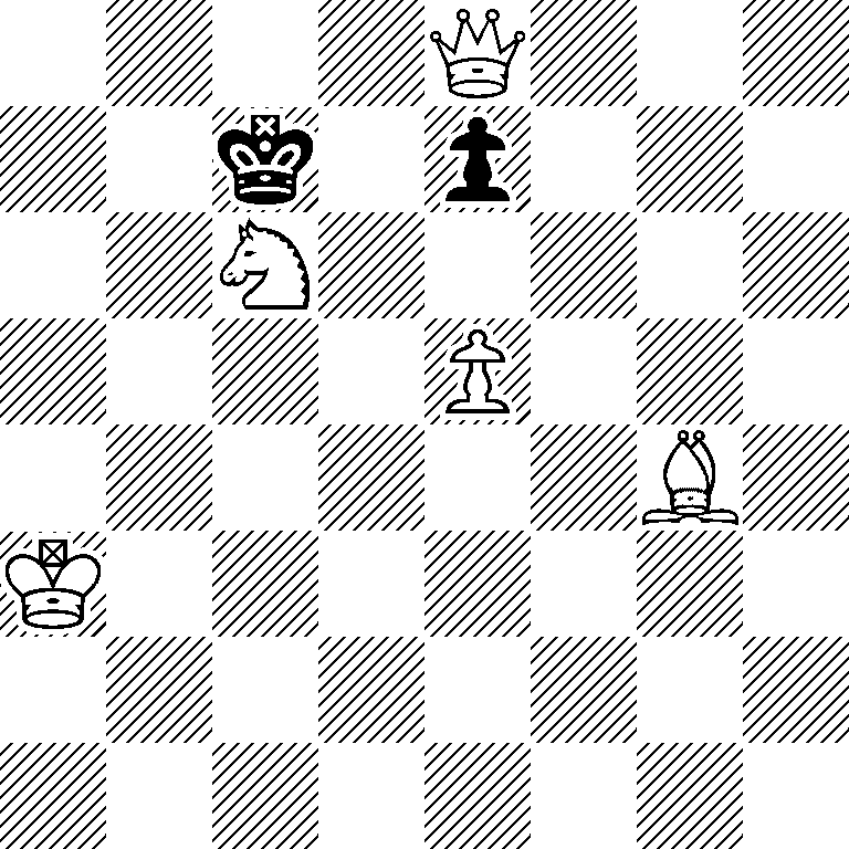 4Q3/2k1p3/2N5/4P3/6B1/K7/8/8