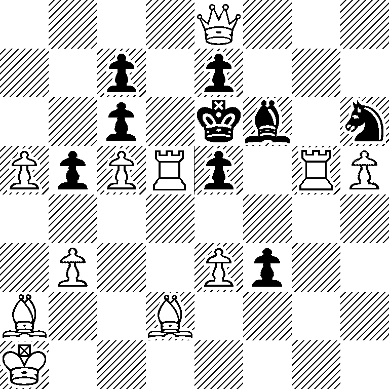 4Q3/2p1p3/2p1kb1n/PpPRp1RP/8/1P2Pp2/B2B4/K7