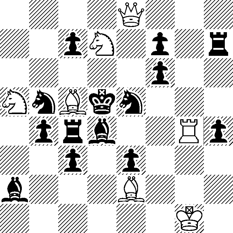 4Q3/2pN1p1r/5p2/NnBkn3/1prb2Rp/2p1p3/b3B3/6K1