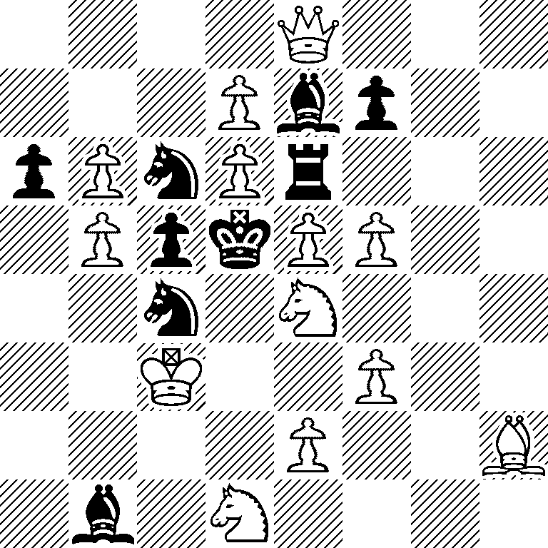 4Q3/3Pbp2/pPnPr3/1PpkPP2/2n1N3/2K2P2/4P2B/1b1N4
