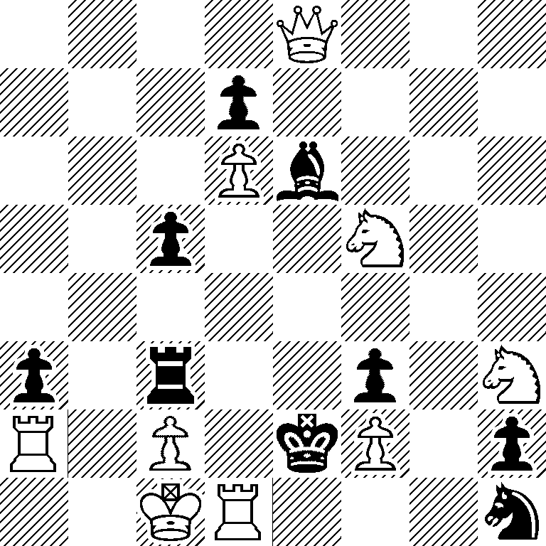 4Q3/3p4/3Pb3/2p2N2/8/p1r2p1N/R1P1kP1p/2KR3n