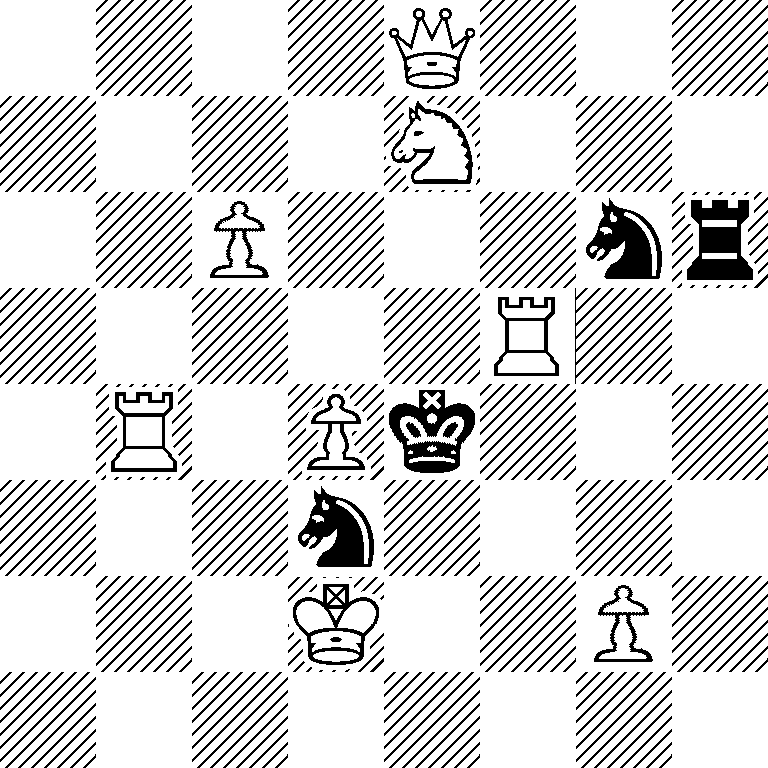 4Q3/4N3/2P3nr/5R2/1R1Pk3/3n4/3K2P1/8