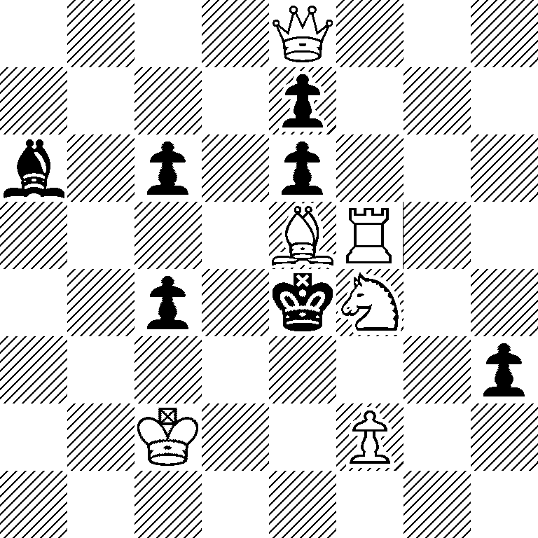 4Q3/4p3/b1p1p3/4BR2/2p1kN2/7p/2K2P2/8