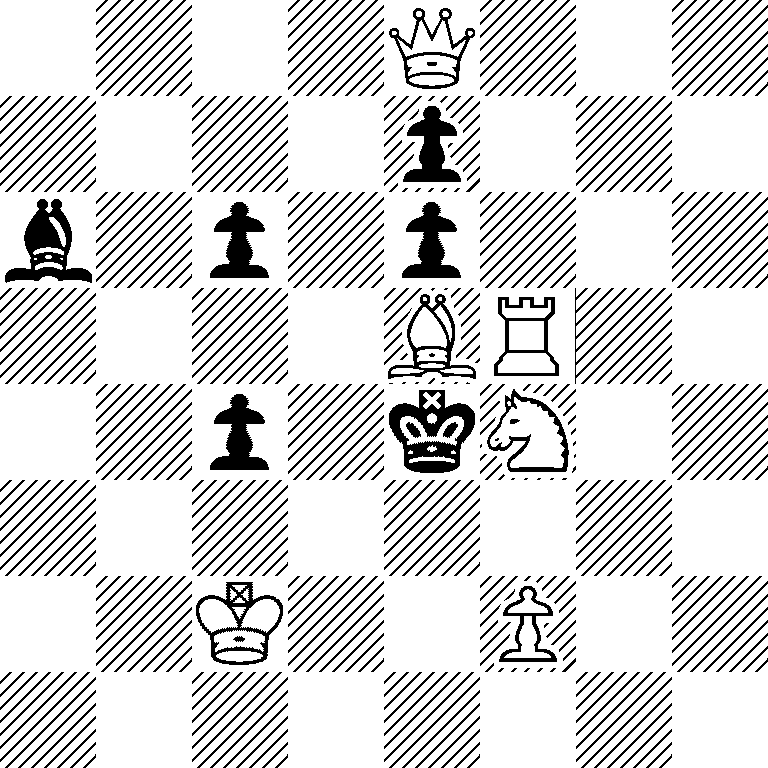 4Q3/4p3/b1p1p3/4BR2/2p1kN2/8/2K2P2/8