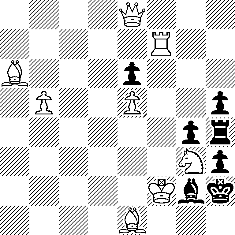 4Q3/5R2/B3p3/1P2P2p/6pr/6Np/5Kbk/4B3