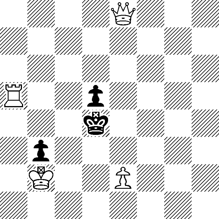 4Q3/8/8/R2p4/3k4/1p6/1K2P3/8