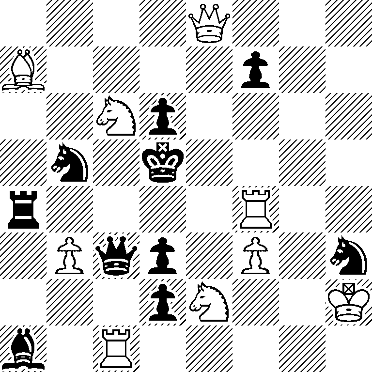 4Q3/B4p2/2Np4/1n1k4/r4R2/1Pqp1P1n/3pN2K/b1R5