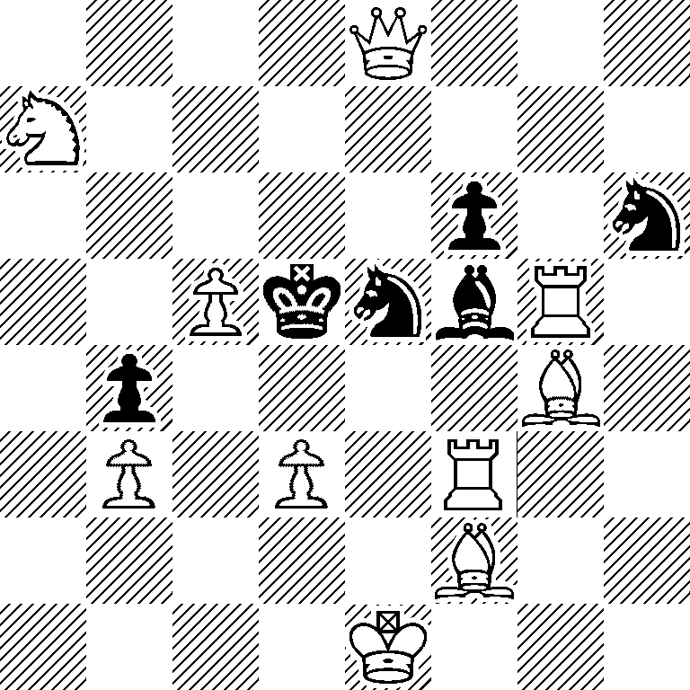 4Q3/N7/5p1n/2PknbR1/1p4B1/1P1P1R2/5B2/4K3