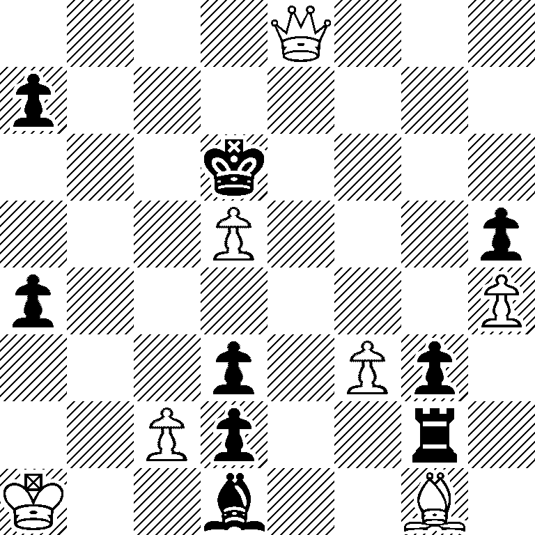 4Q3/p7/3k4/3P3p/p6P/3p1Pp1/2Pp2r1/K2b2B1