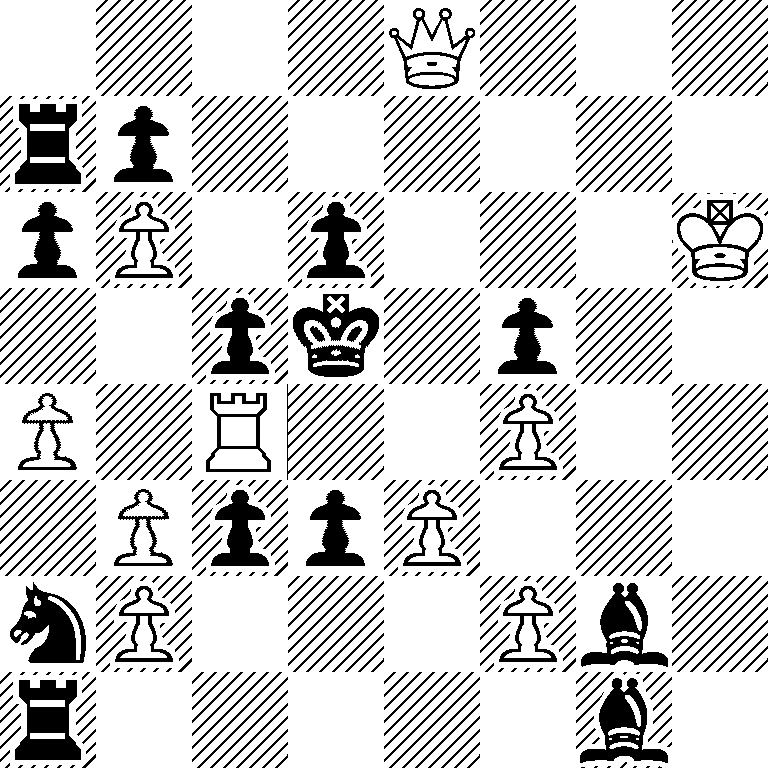 4Q3/rp6/pP1p3K/2pk1p2/P1R2P2/1PppP3/nP3Pb1/r5b1