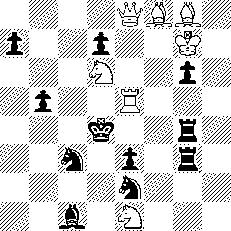 4QBB1/p2p2K1/3N2p1/1p2R3/3k2r1/2n1p1r1/4n3/2b1N3