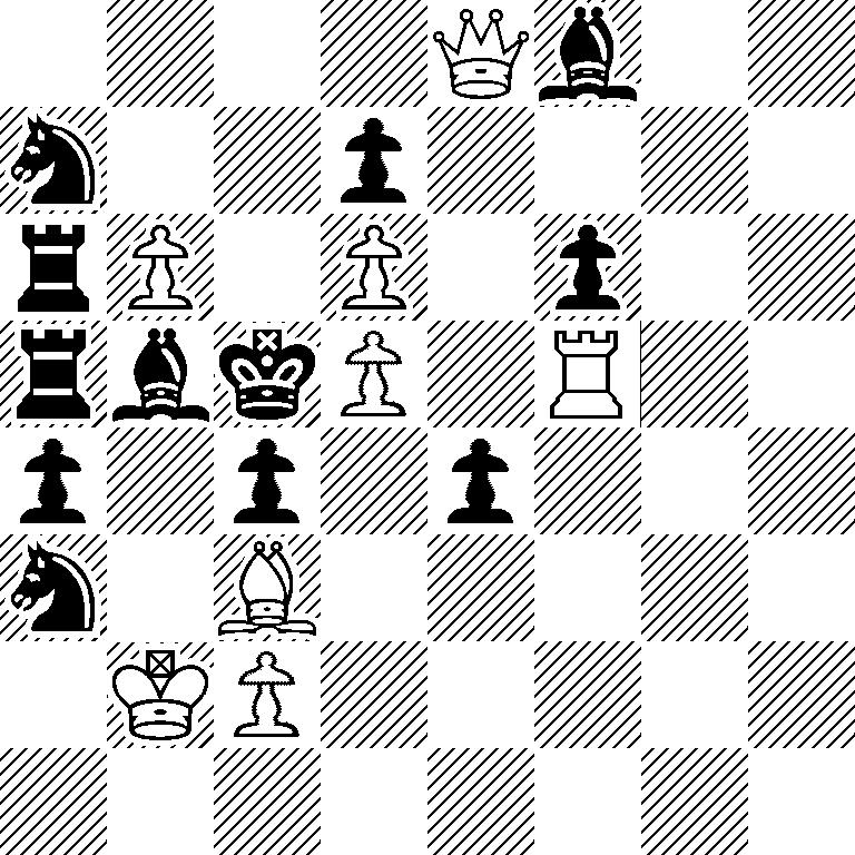 4Qb2/n2p4/rP1P1p2/rbkP1R2/p1p1p3/n1B5/1KP5/8