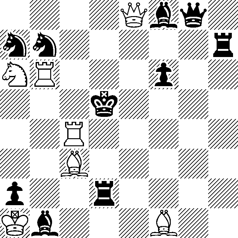 4Qbq1/nn5r/NR3p2/3k4/2R5/2B5/p2r4/Kb3B2