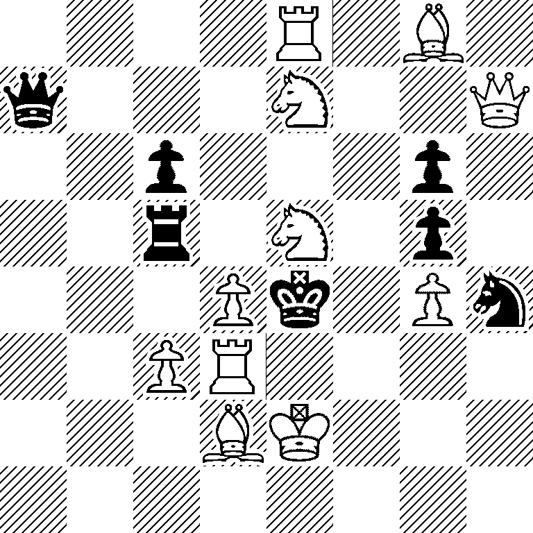 4R1B1/q3N2Q/2p3p1/2r1N1p1/3Pk1Pn/2PR4/3BK3/8