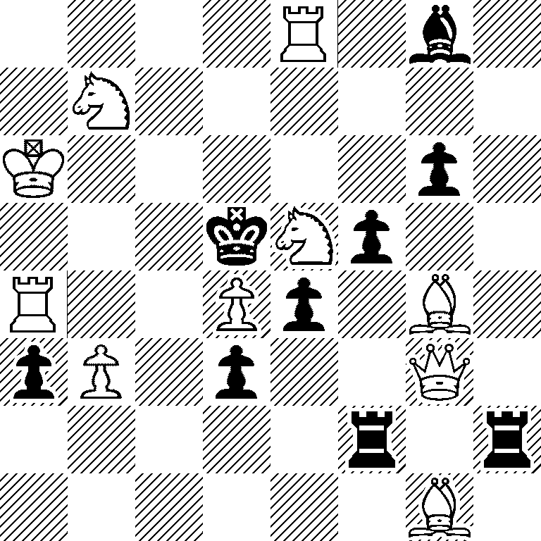 4R1b1/1N6/K5p1/3kNp2/R2Pp1B1/pP1p2Q1/5r1r/6B1