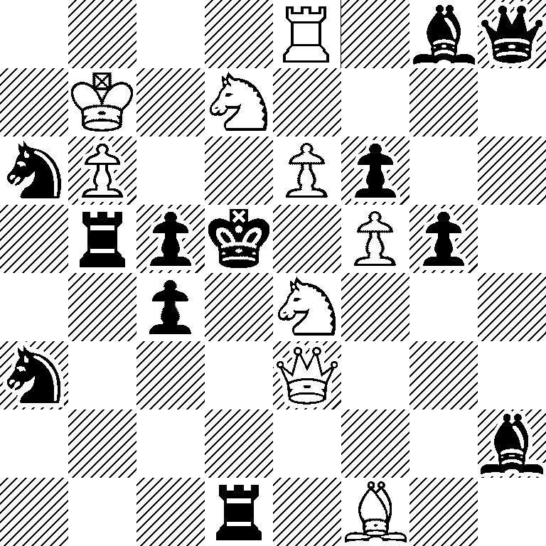 4R1bq/1K1N4/nP2Pp2/1rpk1Pp1/2p1N3/n3Q3/7b/3r1B2