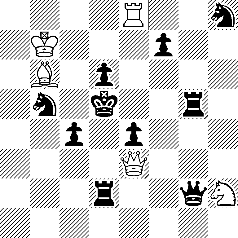 4R2n/1K3p2/1B1p4/1n1k2r1/2p1p3/4Q3/3r2qN/8