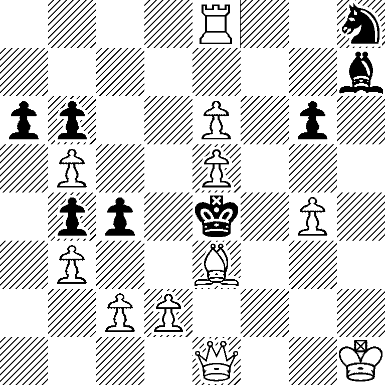 4R2n/7b/pp2P1p1/1P2P3/1pp1k1P1/1P2B3/2PP4/4Q2K