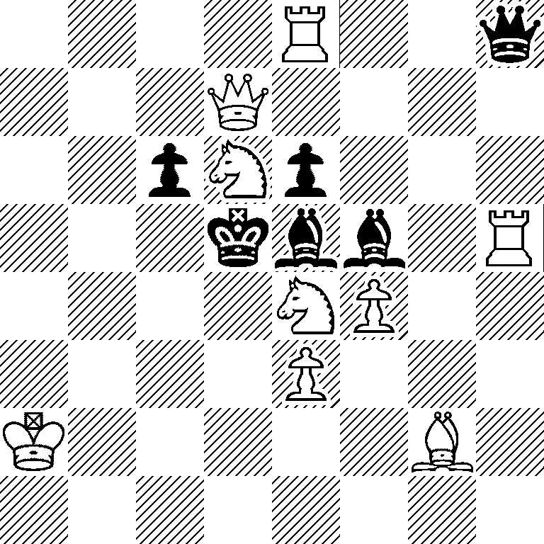 4R2q/3Q4/2pNp3/3kbb1R/4NP2/4P3/K5B1/8