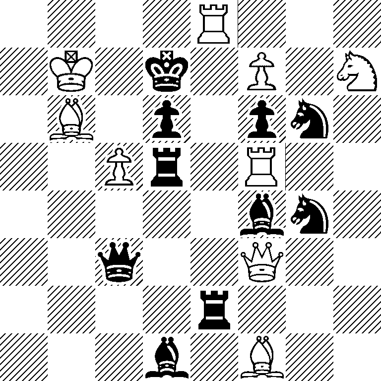 4R3/1K1k1P1N/1B1p1pn1/2Pr1R2/5bn1/2q2Q2/4r3/3b1B2