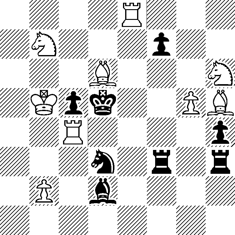 4R3/1N3p2/3B3N/1Kpk2PB/2R4p/3n1r1r/1P1b4/8