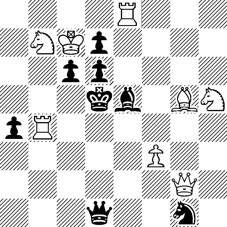 4R3/1NKp4/2pp4/3kb1BN/pR6/5P2/6Q1/3q2n1