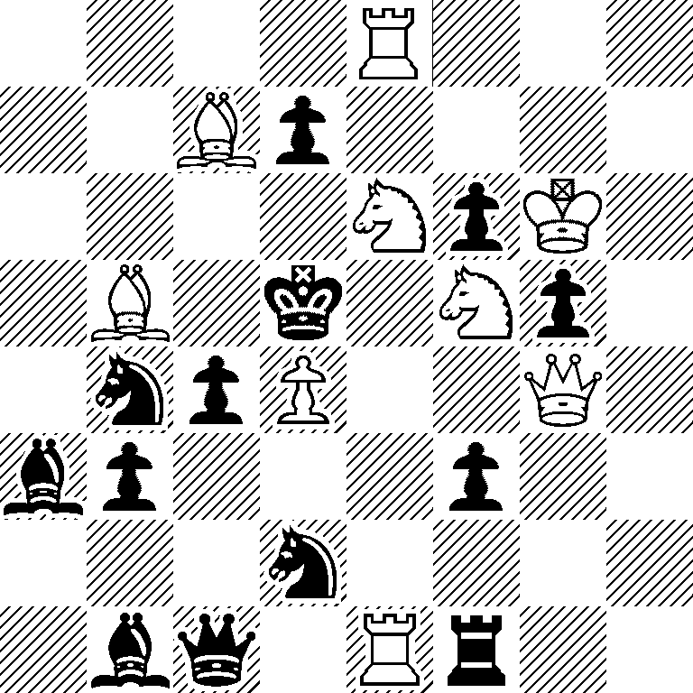 4R3/2Bp4/4NpK1/1B1k1Np1/1npP2Q1/bp3p2/3n4/1bq1Rr2