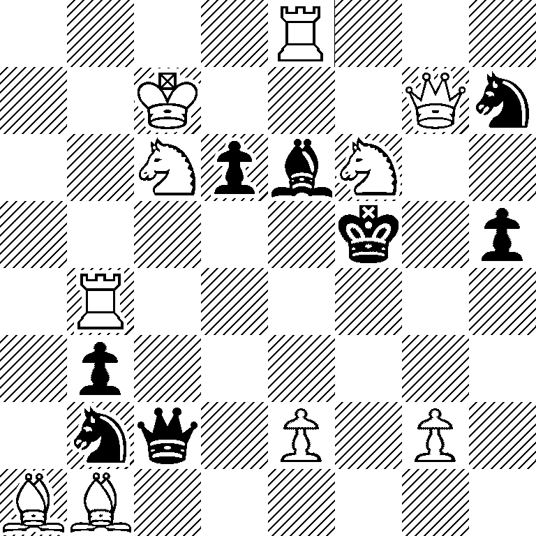 4R3/2K3Qn/2NpbN2/5k1p/1R6/1p6/1nq1P1P1/BB6