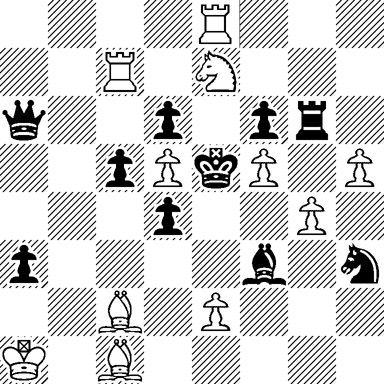 4R3/2R1N3/q2p1pr1/2pPkP1P/3p2P1/p4b1n/2B1P3/K1B5