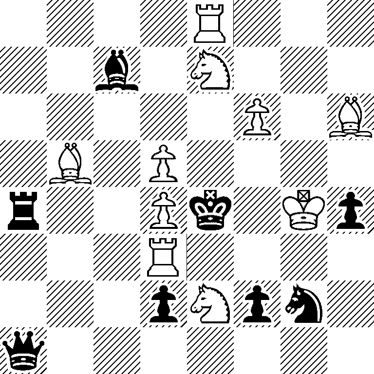 4R3/2b1N3/5P1B/1B1P4/r2Pk1Kp/3R4/3pNpn1/q7