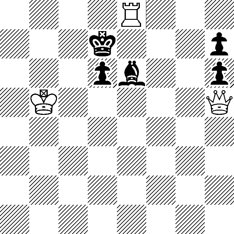 4R3/3k3p/3pb2p/1K5Q/8/8/8/8