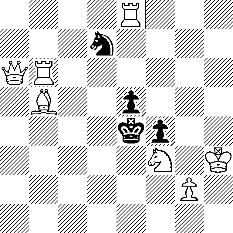 4R3/3n4/QR6/1B2p3/4kp2/5N1K/6P1/8