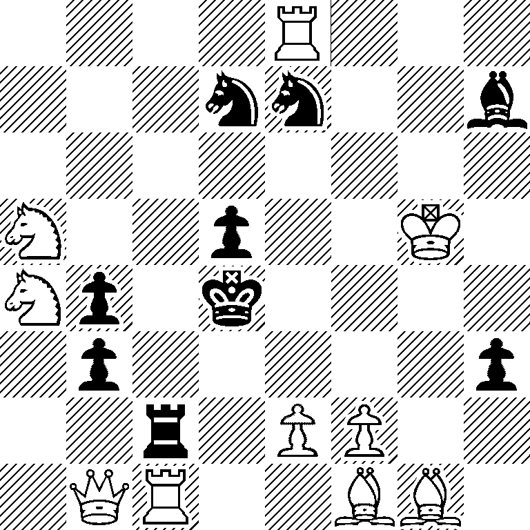 4R3/3nn2b/8/N2p2K1/Np1k4/1p5p/2r1PP2/1QR2BB1