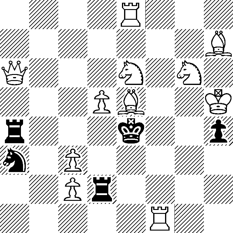 4R3/7B/Q3N1N1/3PB2K/r3k2p/n1P5/2Pr4/5R2