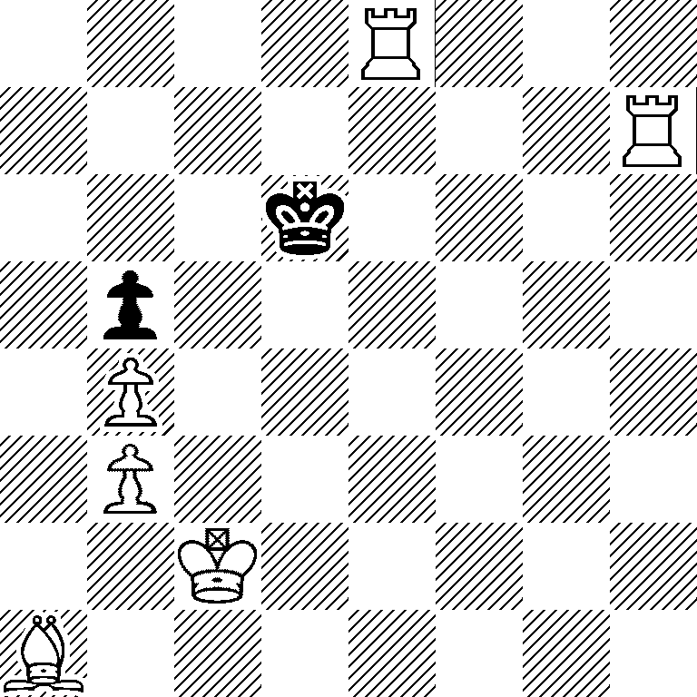 4R3/7R/3k4/1p6/1P6/1P6/2K5/B7