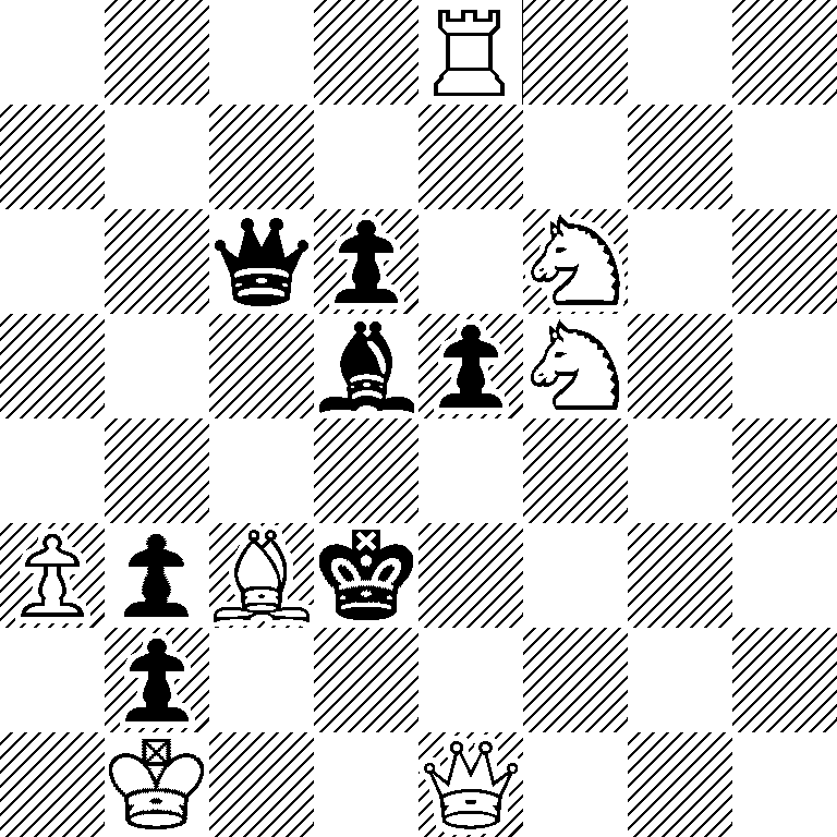 4R3/8/2qp1N2/3bpN2/8/PpBk4/1p6/1K2Q3