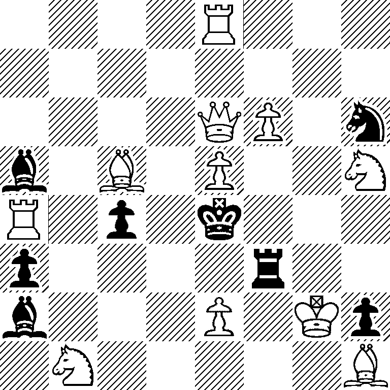 4R3/8/4QP1n/b1B1P2N/R1p1k3/p4r2/b3P1Kp/1N5B