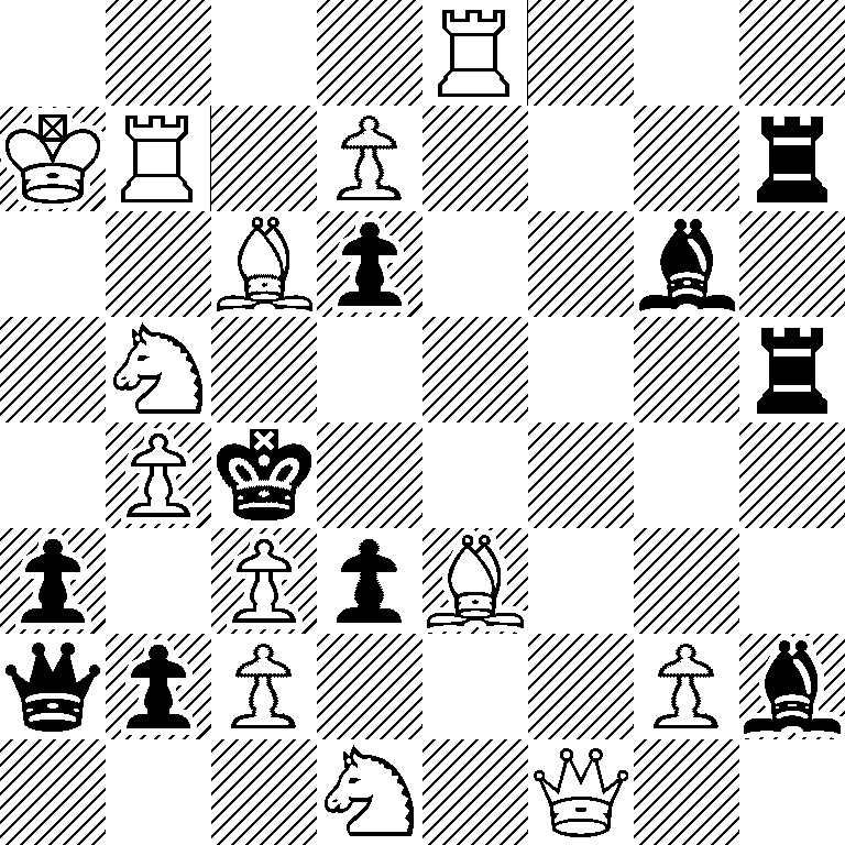 4R3/KR1P3r/2Bp2b1/1N5r/1Pk5/p1PpB3/qpP3Pb/3N1Q2
