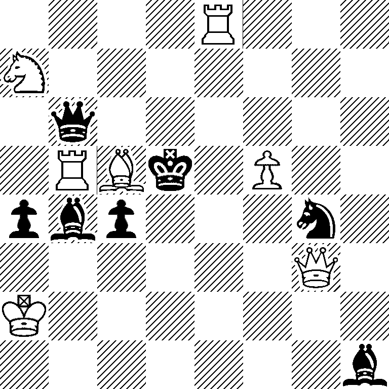 4R3/N7/1q6/1RBk1P2/pbp3n1/6Q1/K7/7b